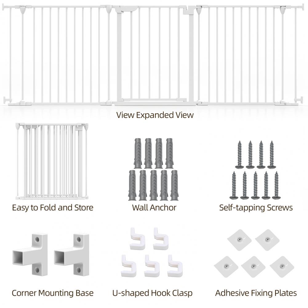 Extra Wide Pet Safety Gate,  A - Baby Gate Extra Wide recension och pris