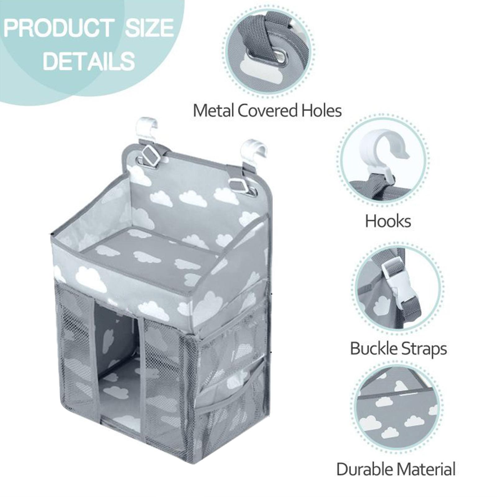 Crib Diaper Organizer Waterpro - Baby Nursery Storage recension och pris