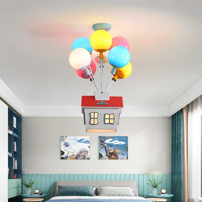 2026 Colorful Balloon House Wo - Baby Nursery Chandelier recension och pris