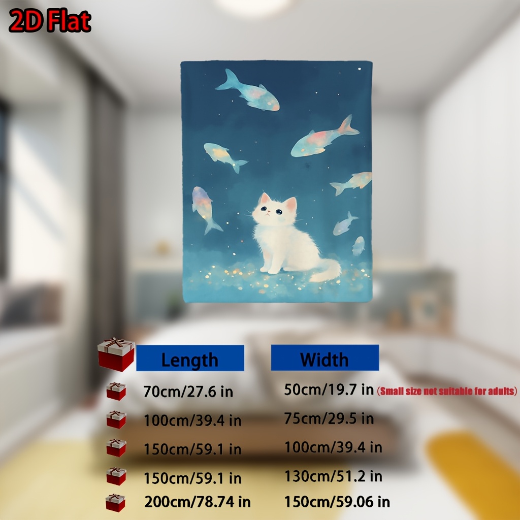 Cute Whimsical Cat Underwater  - Baby Nursery Ocean Theme recension och pris