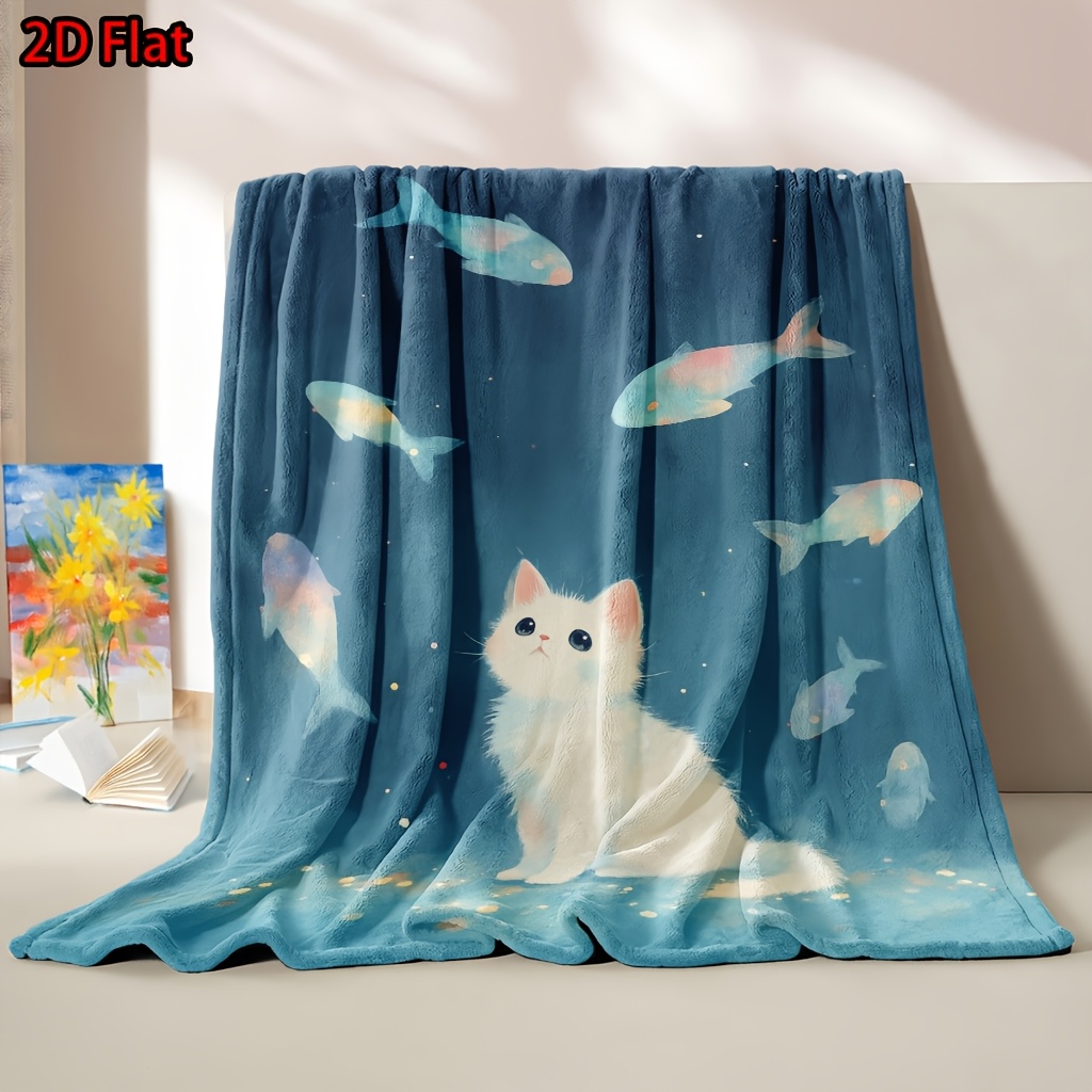 Cute Whimsical Cat Underwater  - Baby Nursery Ocean Theme recension och pris