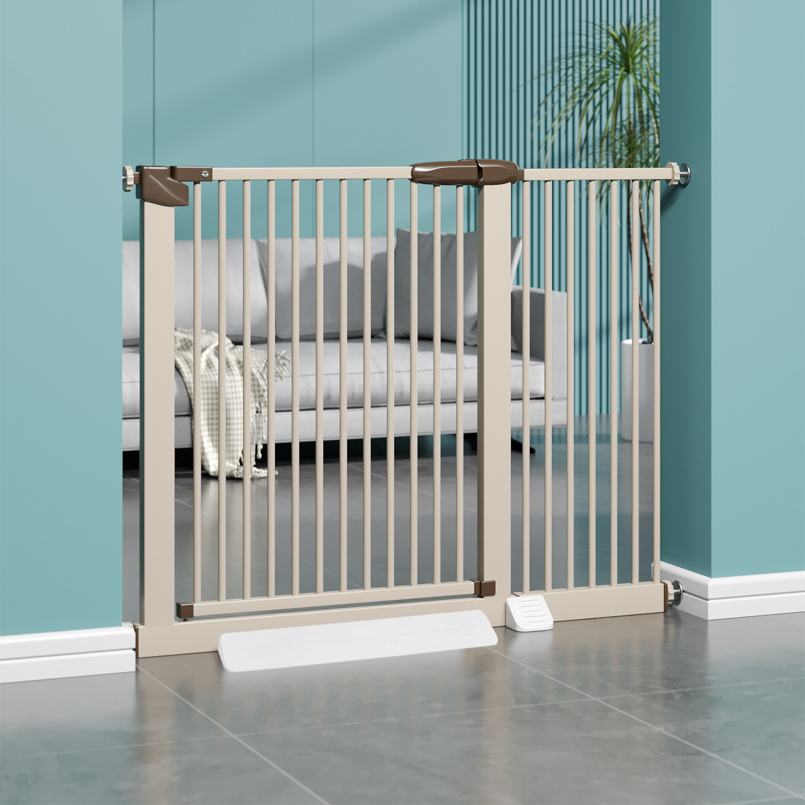 Safety Door Fixator for Baby F - Baby Gate Extra Wide recension och pris