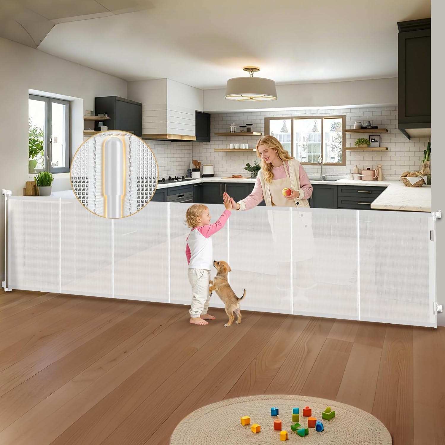 Retractable Baby Gates Extra W - Baby Gate Extra Wide recension och pris