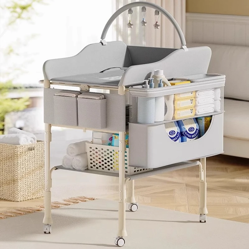 2 in 1 Baby Changing Table Cri - Baby Nursery Crib recension och pris