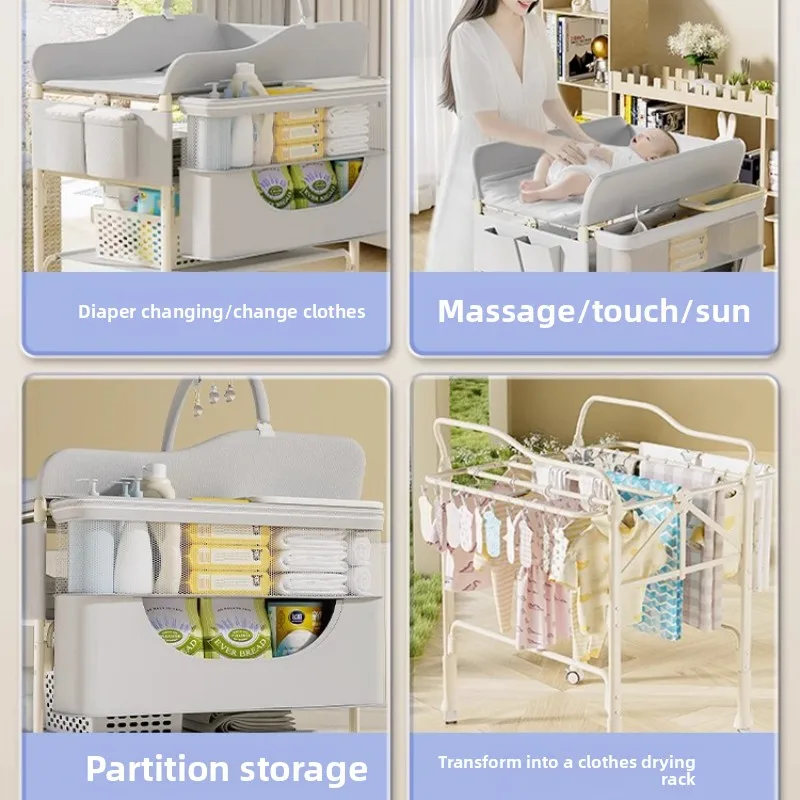 2 in 1 Baby Changing Table Cri - Baby Nursery Crib recension och pris