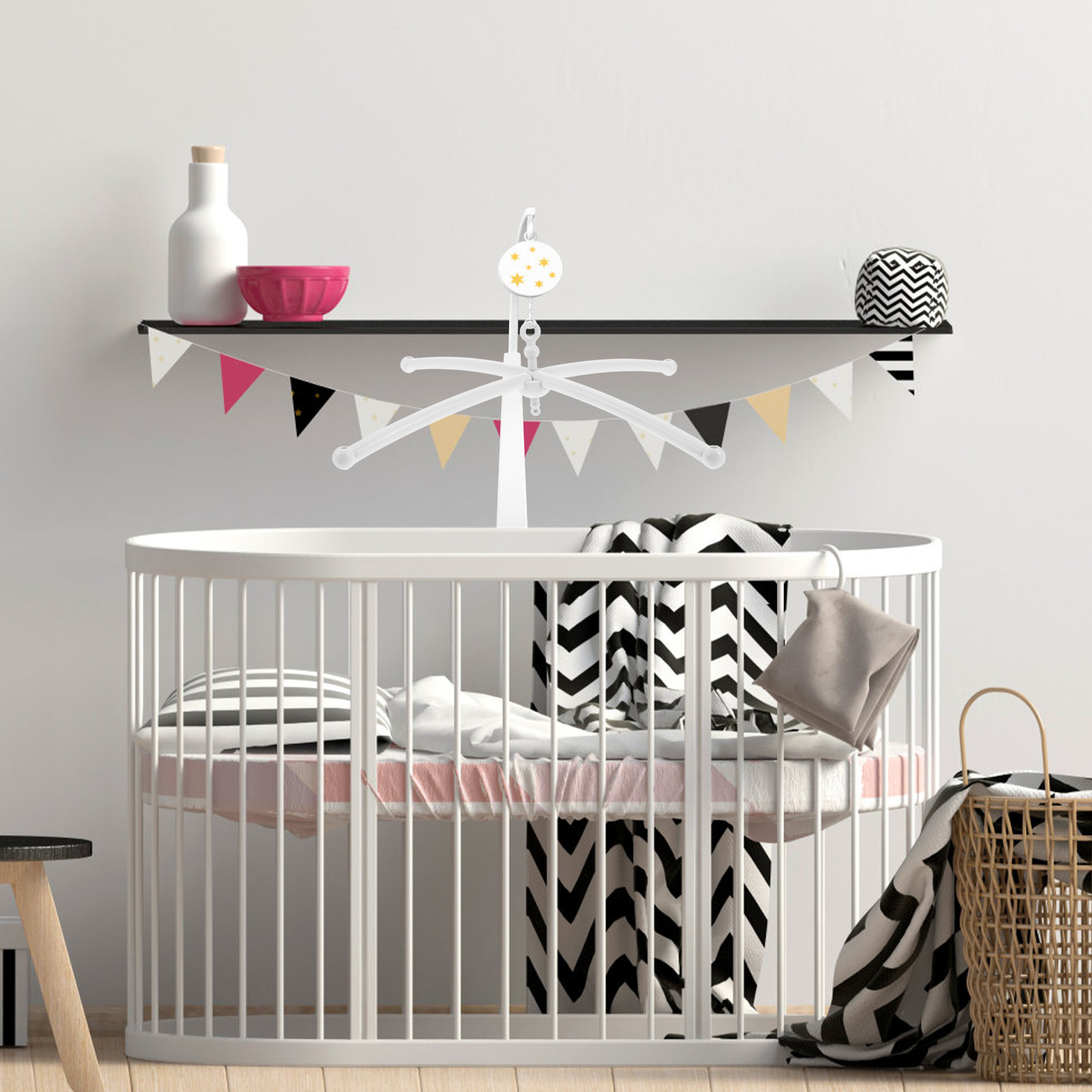 Baby Crib Mobile Cross Holder  - Baby Nursery Crib recension och pris