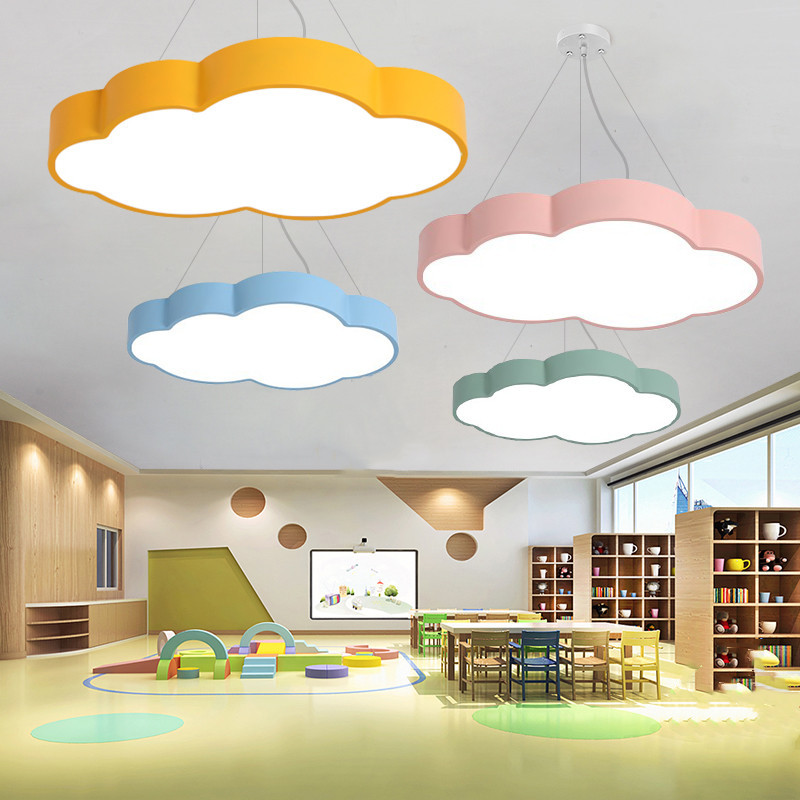 Italy Designer Cartoon Cloud P - Baby Nursery Chandelier recension och pris