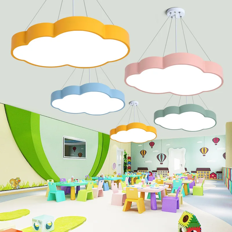 Italy Designer Cartoon Cloud P - Baby Nursery Chandelier recension och pris