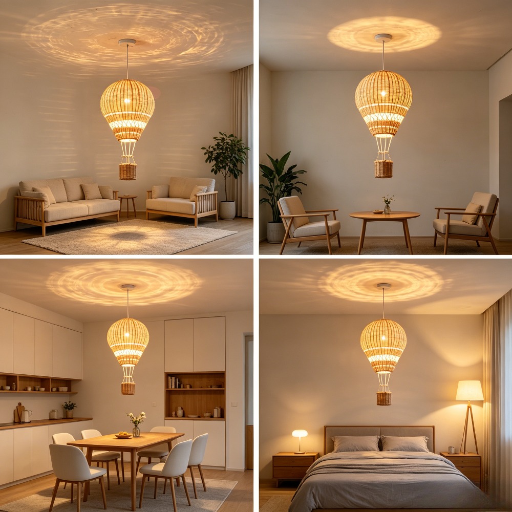 Hot Air Balloon Chandeliers LE - Baby Nursery Chandelier recension och pris