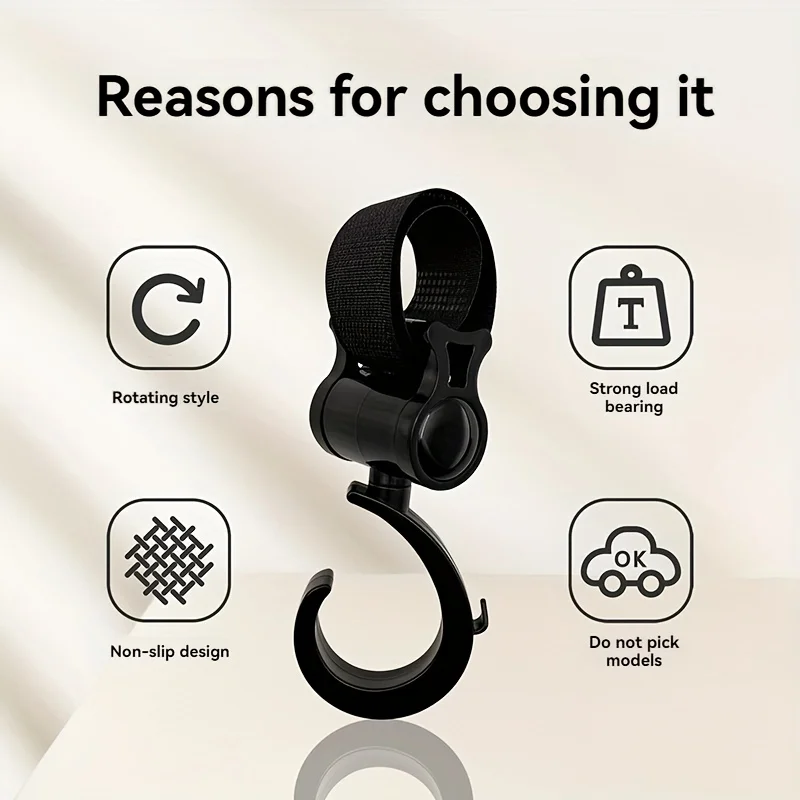 360° Rotate Hook, Baby Strolle - Baby Nursery Trolley recension och pris