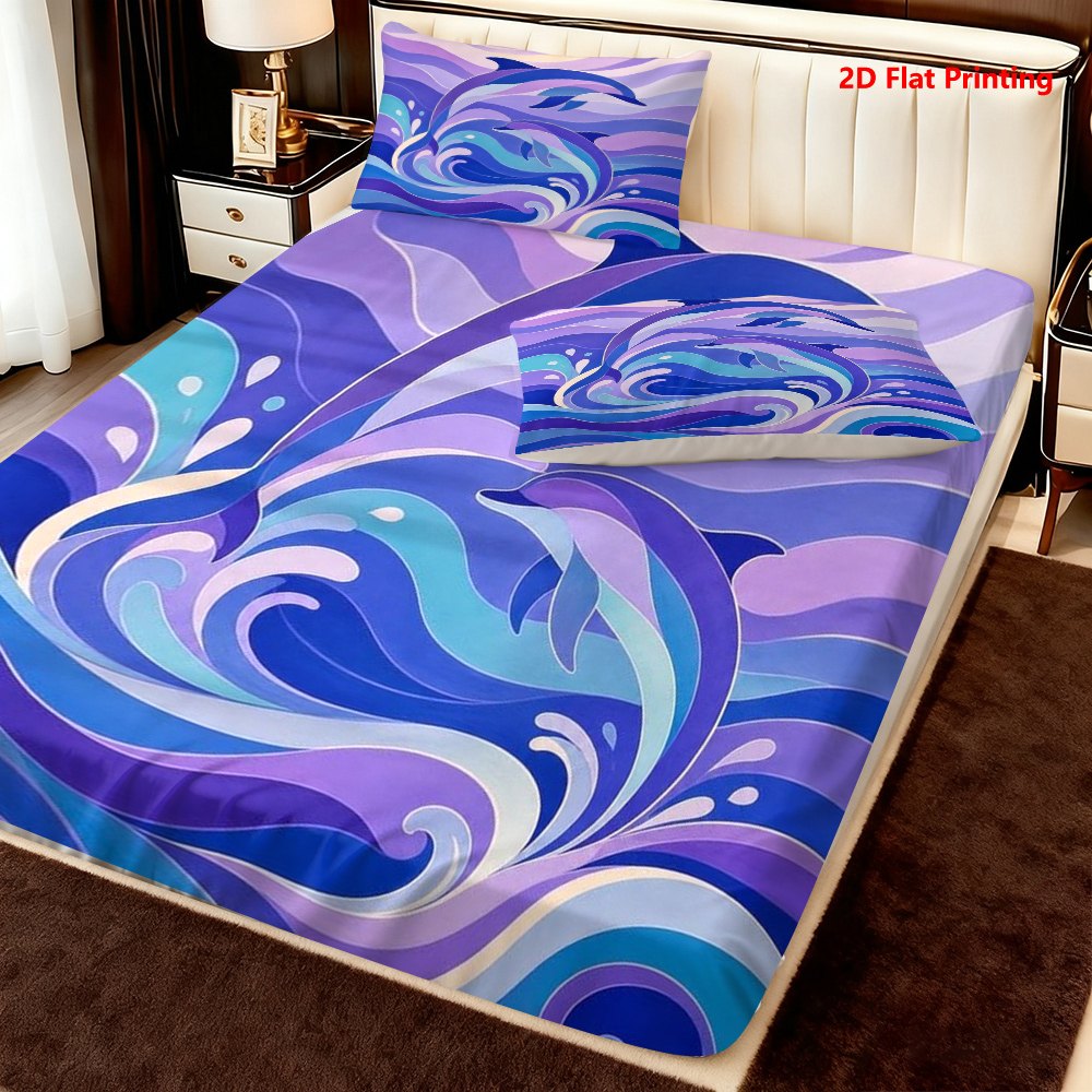 Ocean Wave Dolphin Bedding Set - Baby Nursery Ocean Theme recension och pris