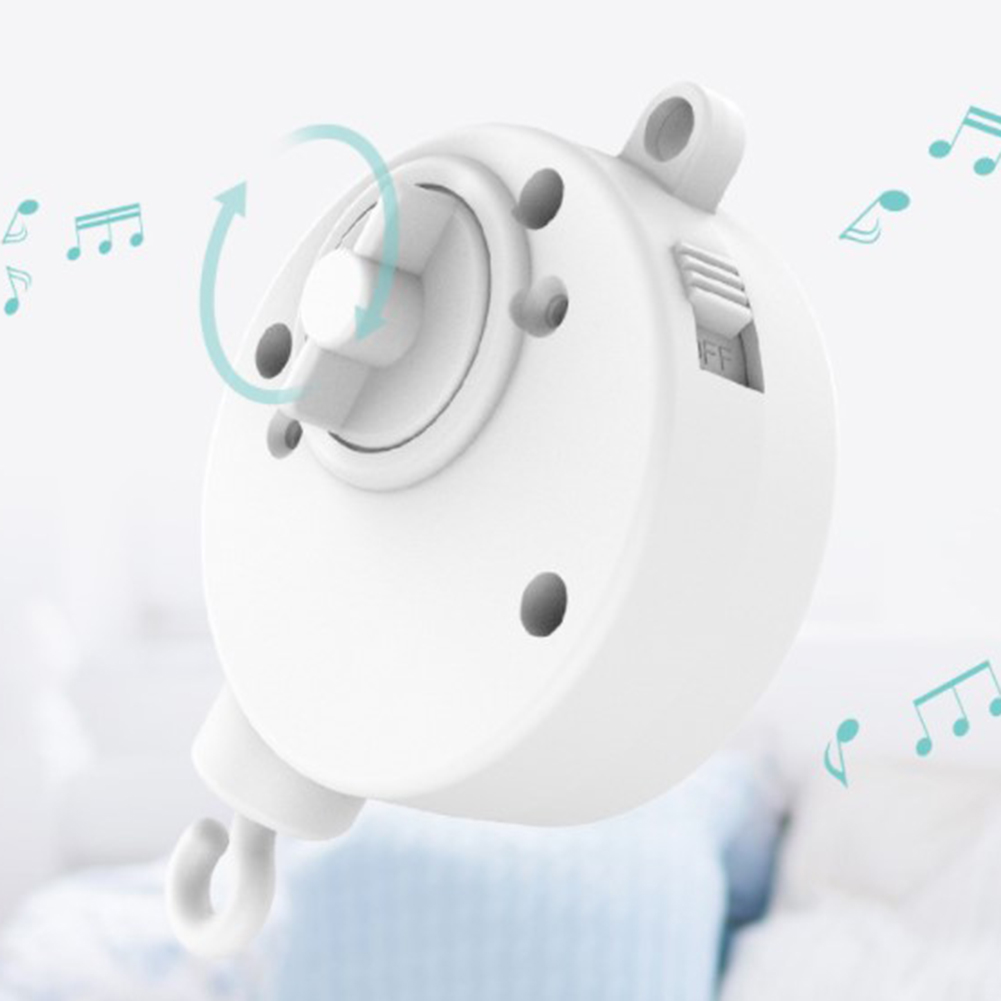 Infant Bell Rotary Wind-up Mus - Baby Nursery Storage recension och pris