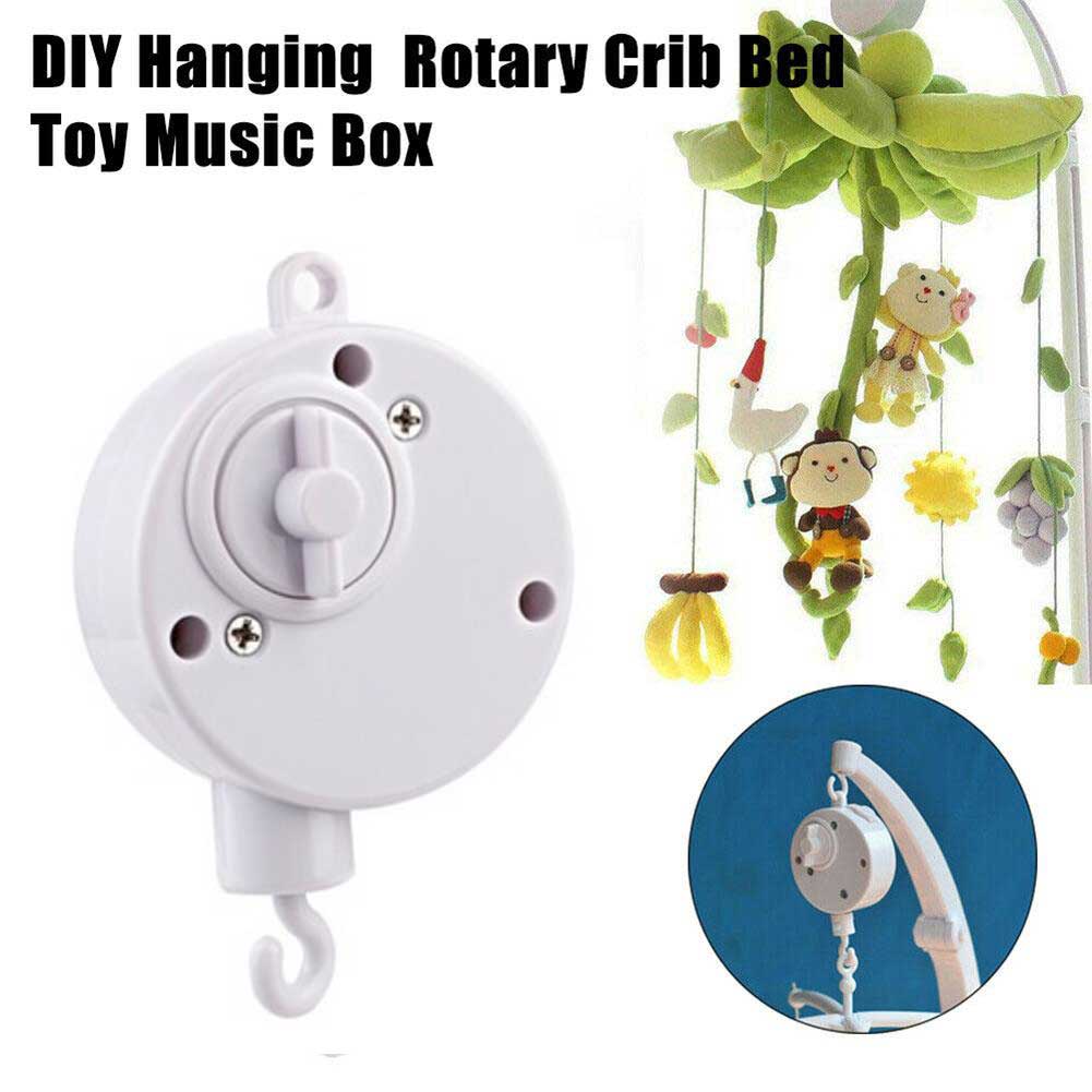 Infant Bell Rotary Wind-up Mus - Baby Nursery Storage recension och pris