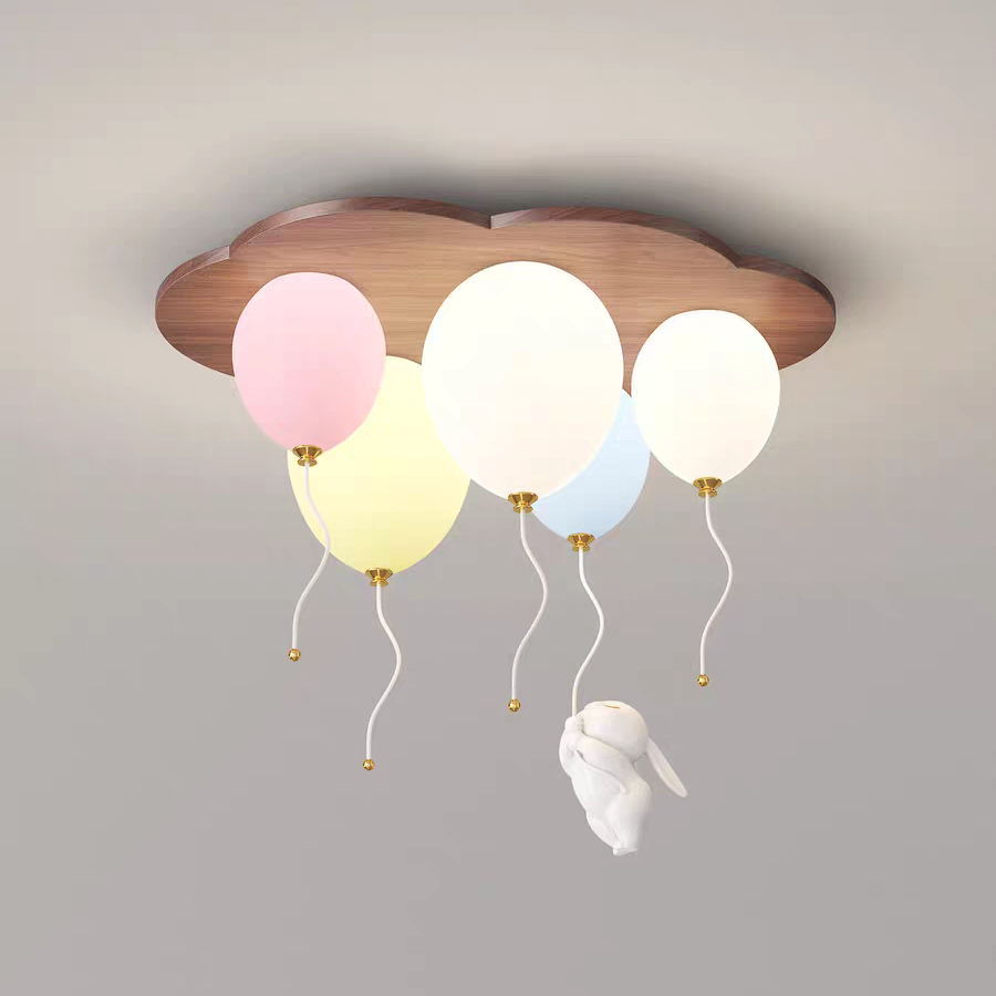 Cloud Balloon LED Ceiling Lamp - Baby Nursery Chandelier recension och pris