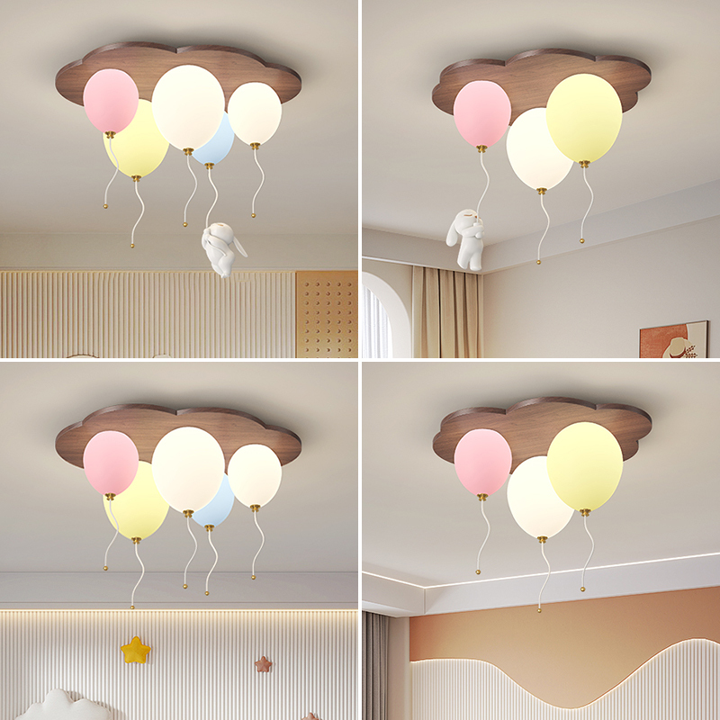 Cloud Balloon LED Ceiling Lamp - Baby Nursery Chandelier recension och pris