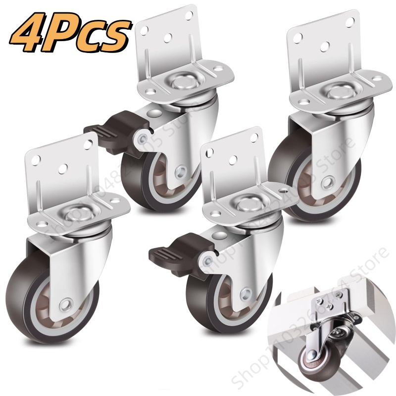4Pcs L Type Heavy Duty Furnitu - Baby Nursery Trolley recension och pris
