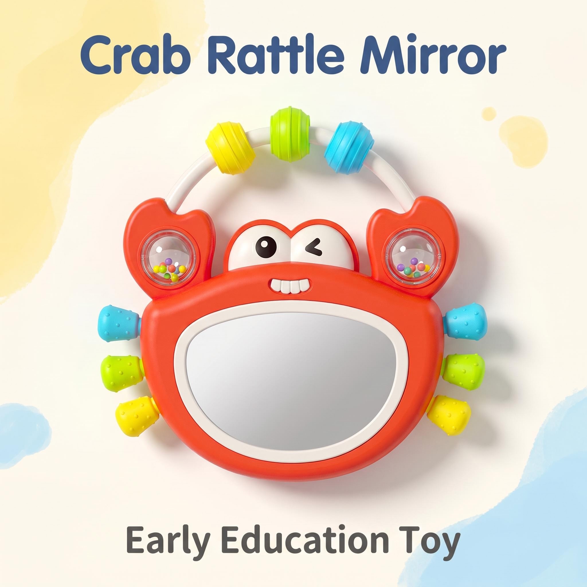 Baby Musical Light Up Mirror R - Baby Nursery Song recension och pris
