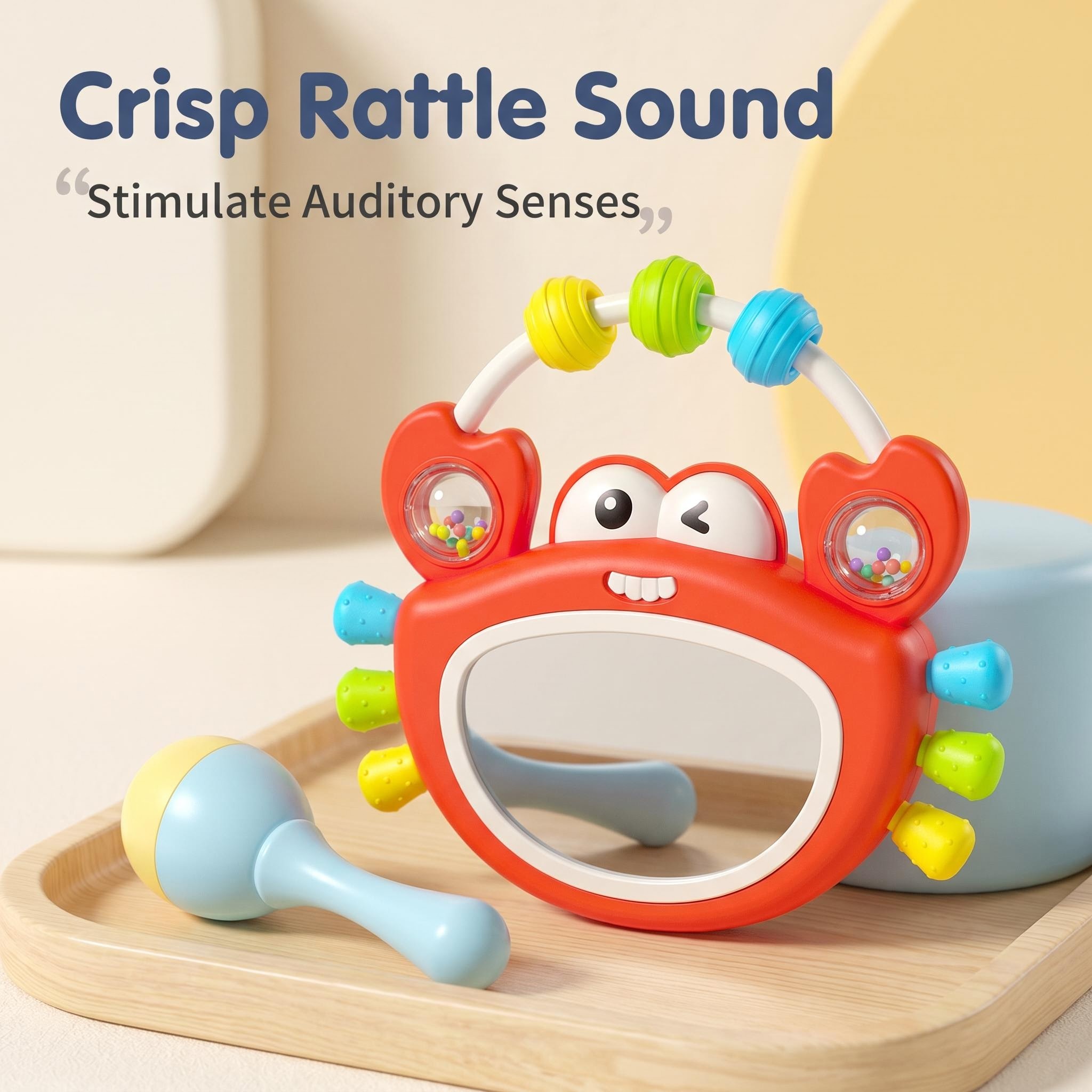 Baby Musical Light Up Mirror R - Baby Nursery Song recension och pris