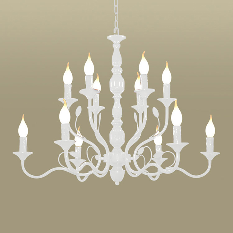 Luxury Rustic Wrought Iron Cha - Baby Nursery Chandelier recension och pris