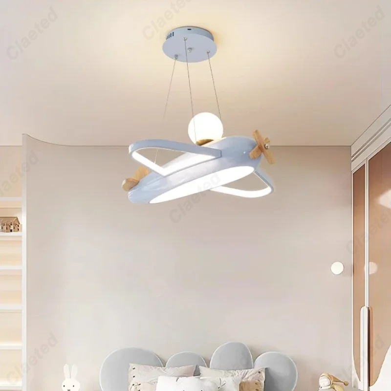 Airplane Lamps LED Children's  - Baby Nursery Chandelier recension och pris