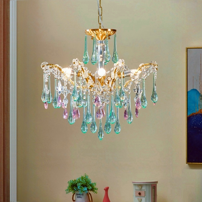 European French Style Romantic - Baby Nursery Chandelier recension och pris