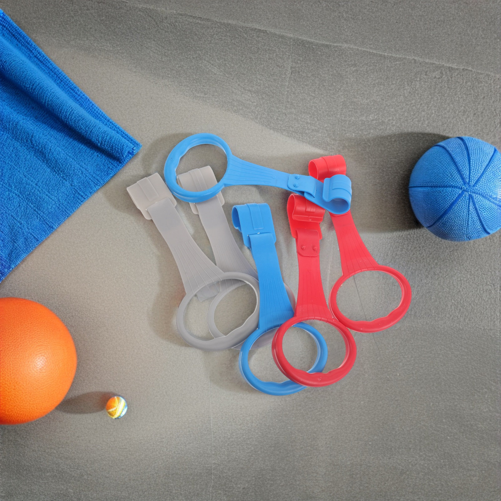 6Pcs Baby Pull Up Rings for St - Baby Nursery Crib recension och pris