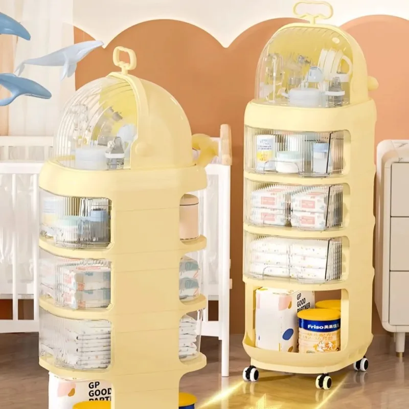 3-Tier Baby Organizer Cart wit - Baby Nursery Storage recension och pris