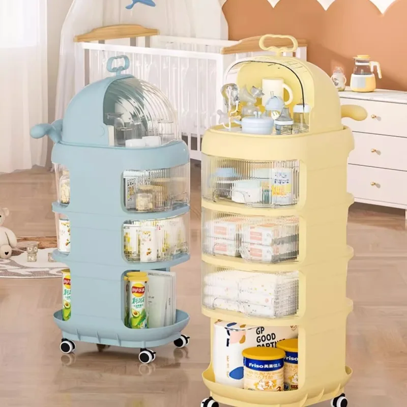 3-Tier Baby Organizer Cart wit - Baby Nursery Storage recension och pris