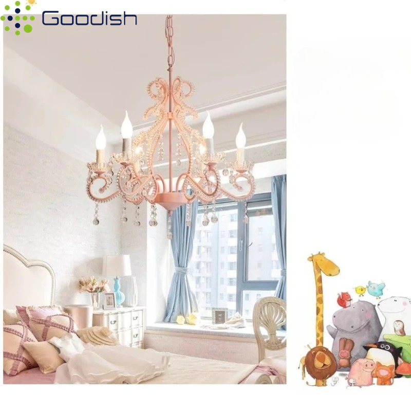 Stylish Minimalist Cute iron P - Baby Nursery Chandelier recension och pris