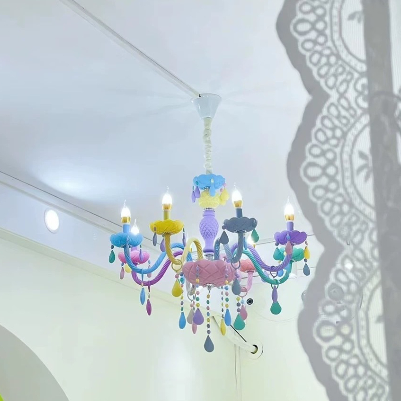 Nordic Macaron European Style  - Baby Nursery Chandelier recension och pris