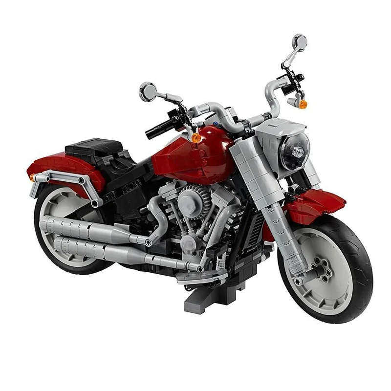 1023PCS Harleyes Fat Boy MOC D - Lego Set Creator recension och pris