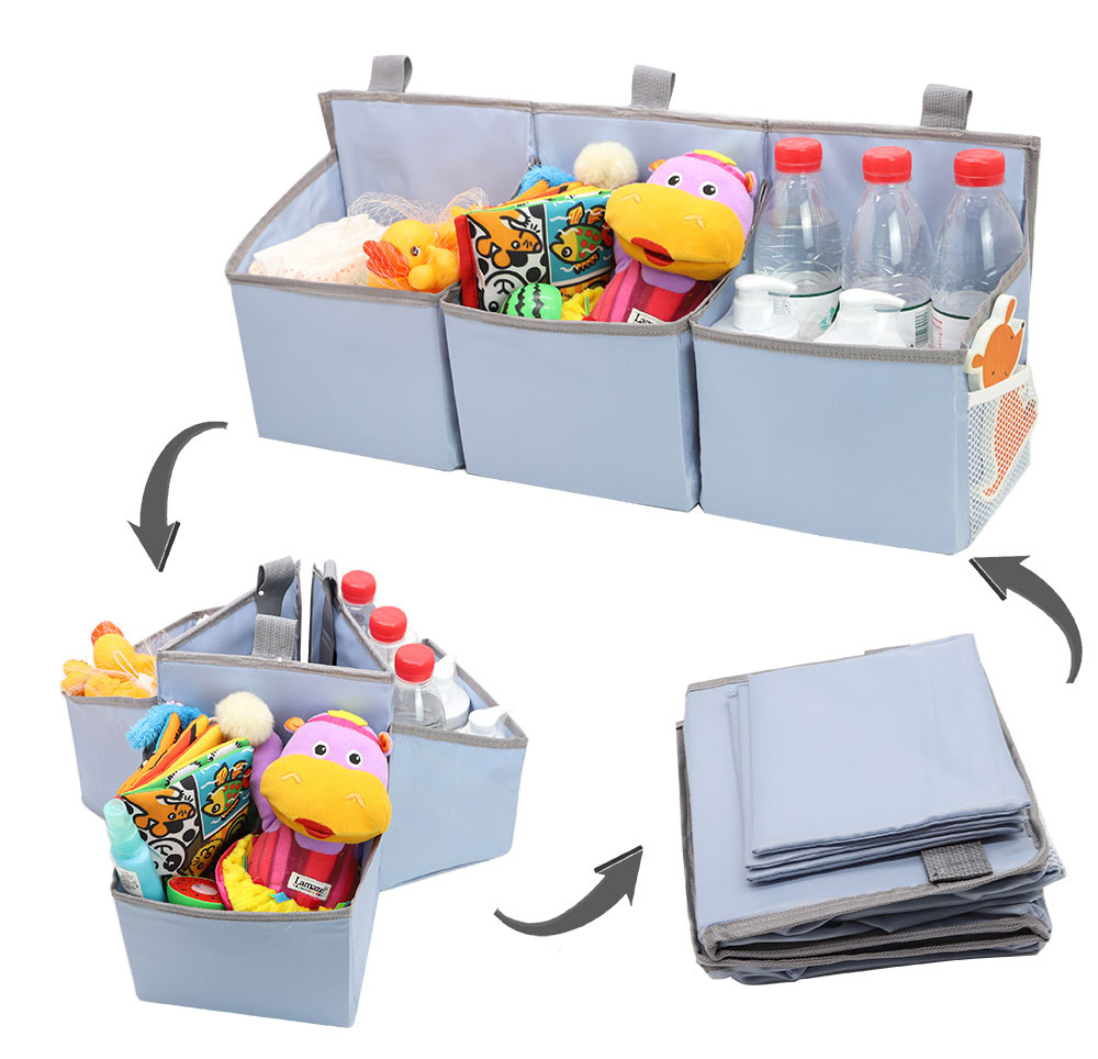 Large Hanging Storage Toy Diap - Baby Nursery Storage recension och pris