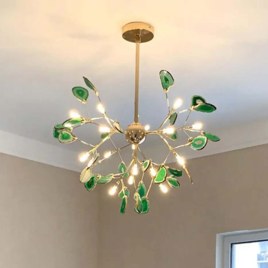 Natural Agate Chandeliers Colo - Baby Nursery Chandelier recension och pris