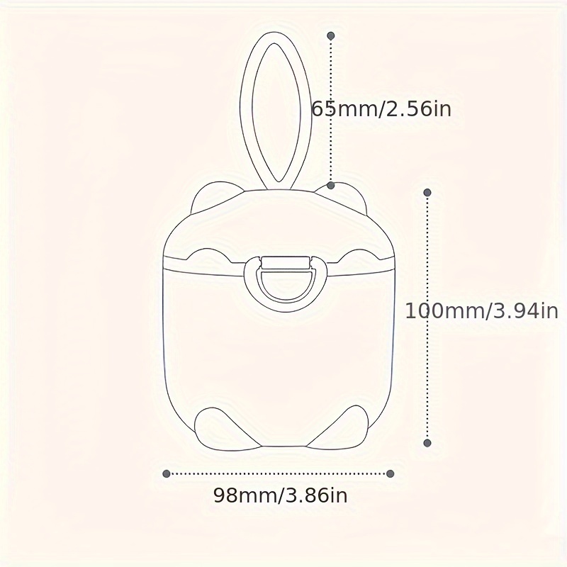 1pc Portable Four-Layer Milk P - Baby Nursery Essentials recension och pris
