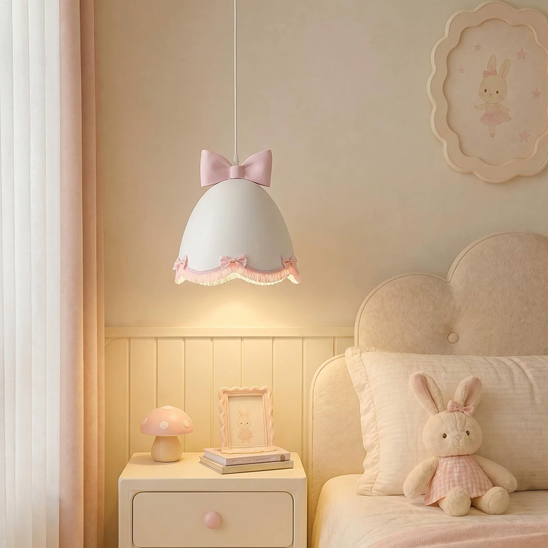 French Cream Style Princess Ro - Baby Nursery Chandelier recension och pris