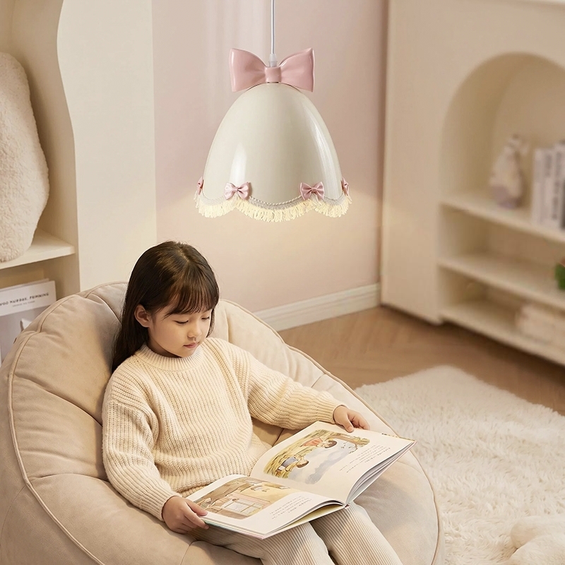 French Cream Style Princess Ro - Baby Nursery Chandelier recension och pris