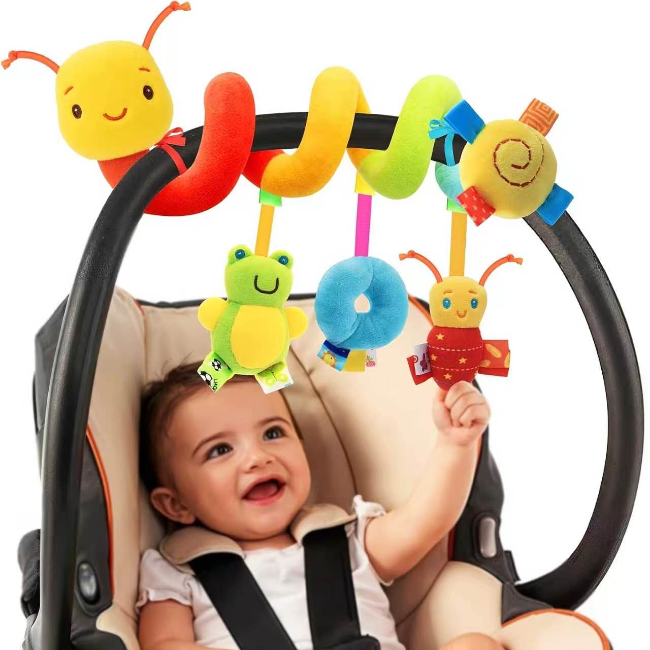 Cute Bee Hanging Toy for Baby  - Baby Nursery Crib recension och pris