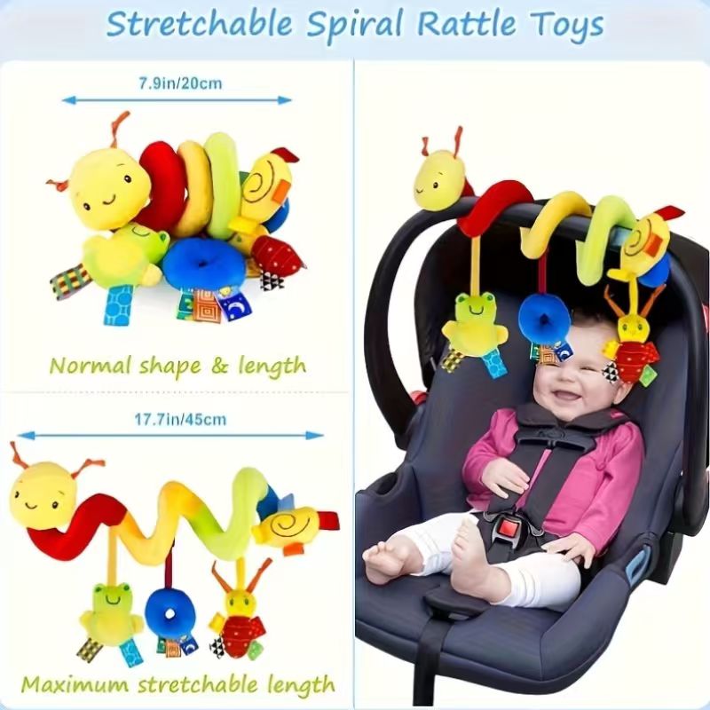 Cute Bee Hanging Toy for Baby  - Baby Nursery Crib recension och pris