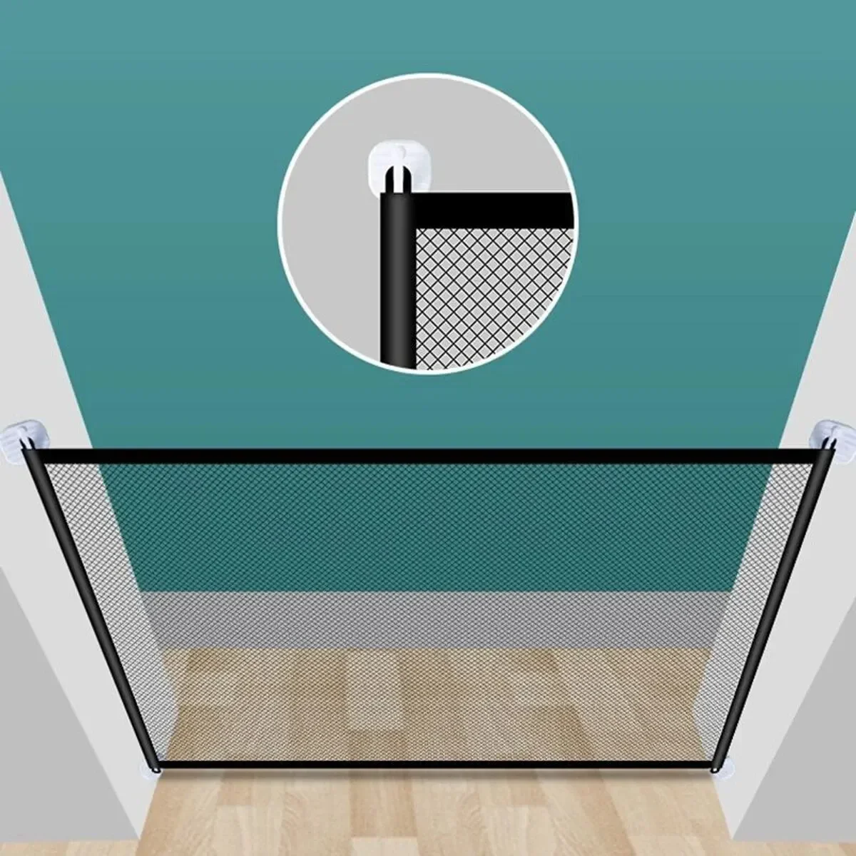 Pet Fence Baby Safety Gate Mes - Baby Gate Extra Wide recension och pris