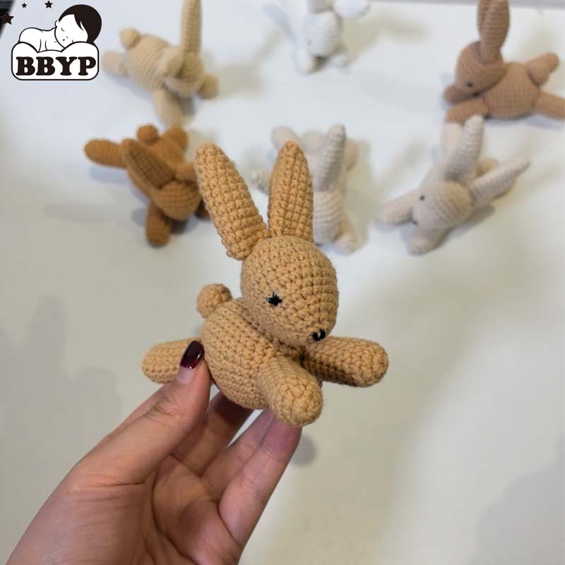 1Pcs Adorable Crochet Rabbit D - Baby Nursery Crib recension och pris