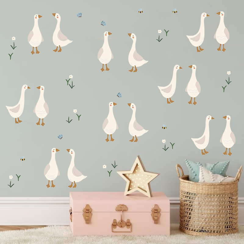 Cute Duckling Wall Sticker Fun - Baby Nursery Vinyl Wall Stickers recension och pris