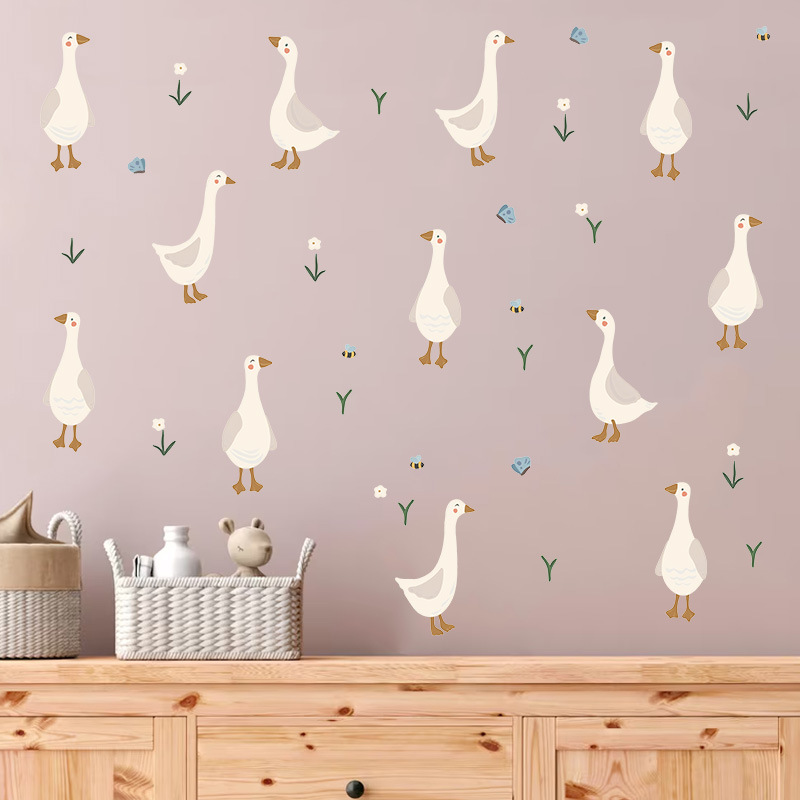 Cute Duckling Wall Sticker Fun - Baby Nursery Vinyl Wall Stickers recension och pris