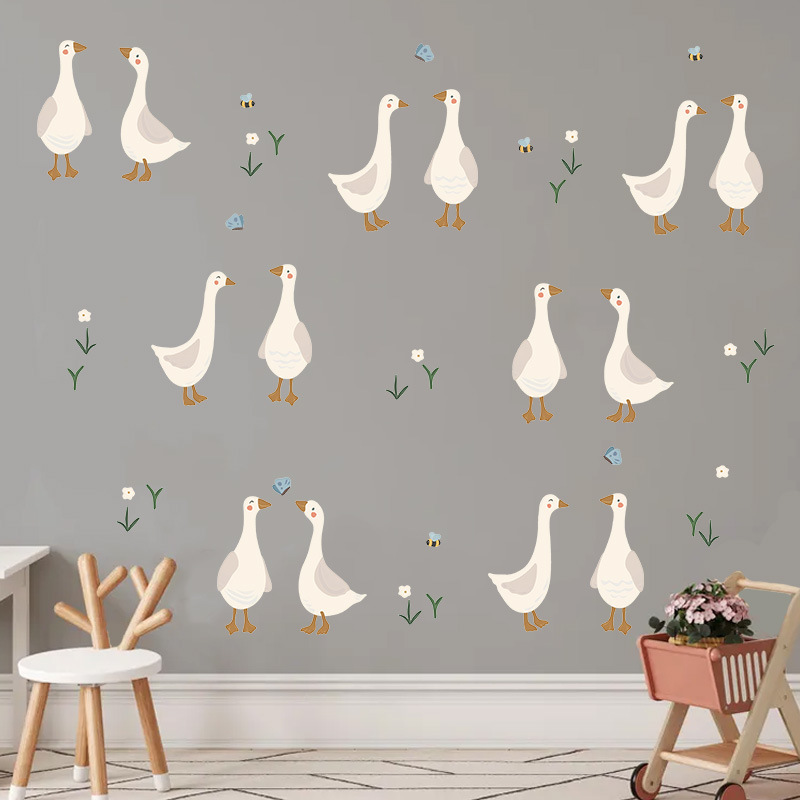 Cute Duckling Wall Sticker Fun - Baby Nursery Vinyl Wall Stickers recension och pris