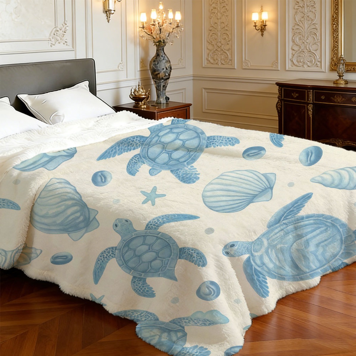 Cute Ocean Theme Turtle Beach  - Baby Nursery Ocean Theme recension och pris