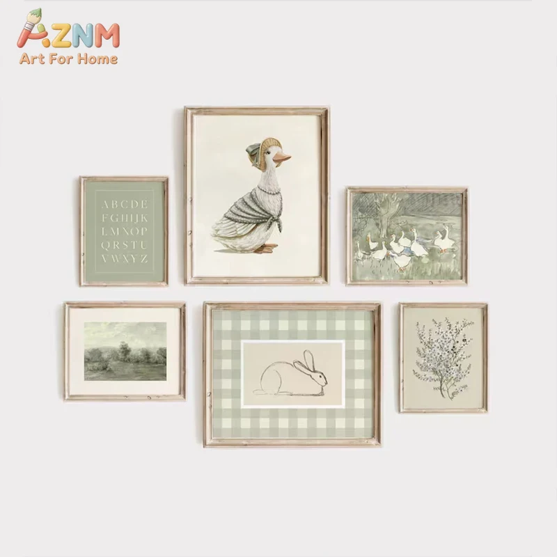 AZNM Vintage Peter Rabbit Jemi - Baby Nursery Vintage Decor recension och pris