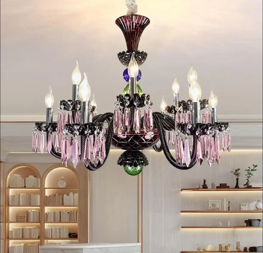 Decora Colorful Crystal Chande - Baby Nursery Chandelier recension och pris
