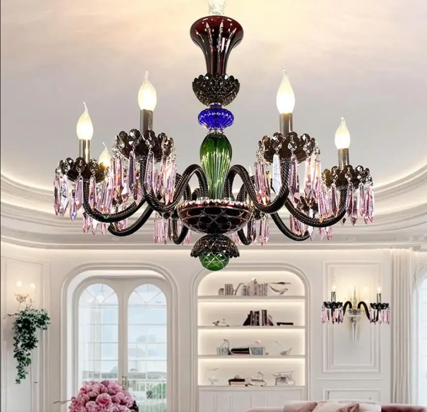 Decora Colorful Crystal Chande - Baby Nursery Chandelier recension och pris
