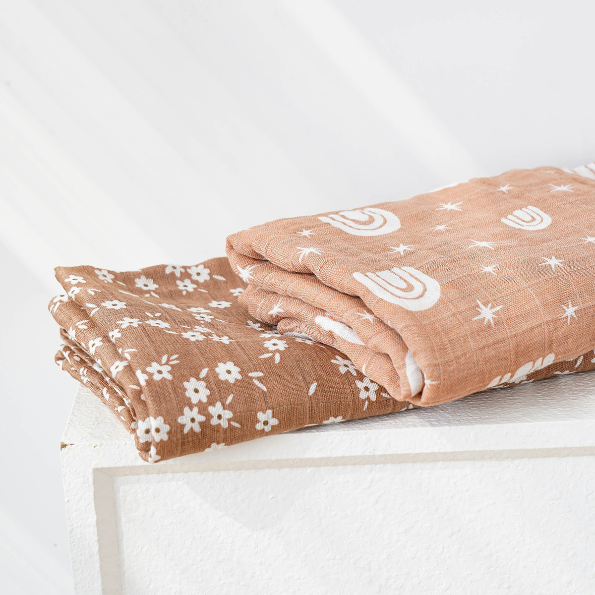120x110cm 2 Layers Baby Muslin - Baby Nursery Essentials recension och pris
