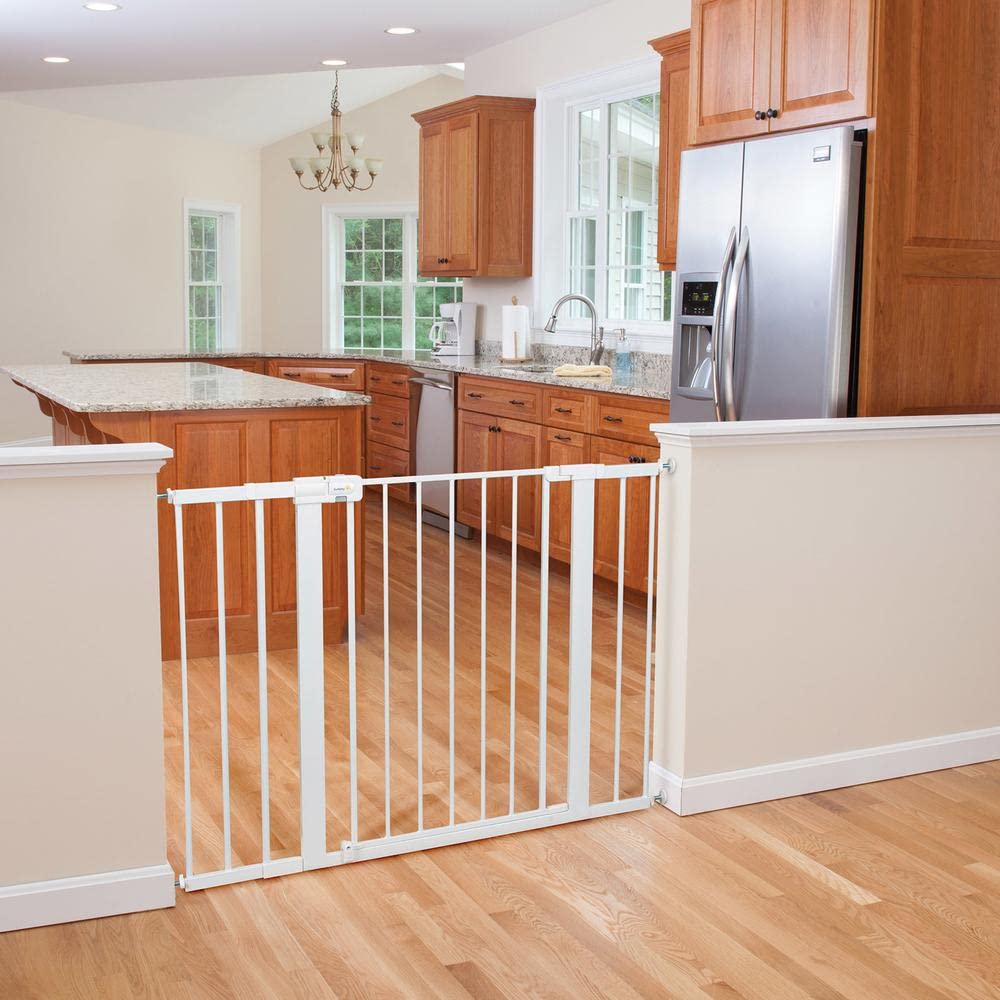 Extra Wide Baby Gate With Door - Baby Gate Extra Wide recension och pris