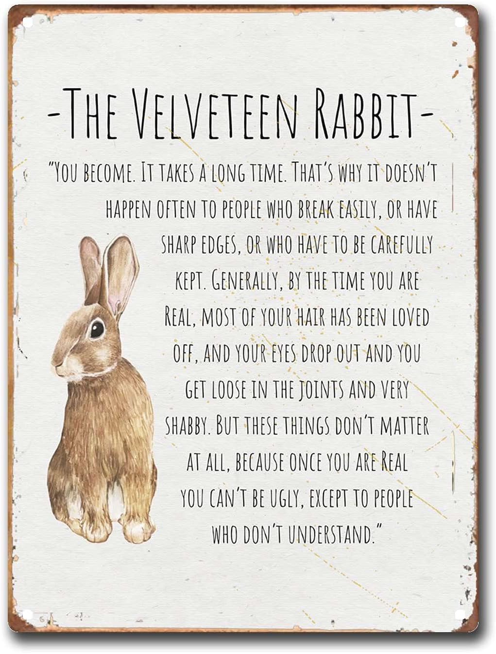 The Velveteen Rabbit Vintage N - Baby Nursery Vintage Decor recension och pris